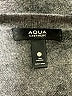 Aqua 100% Cashmere Camo Black Cashmere Pullover Sweater Size S - photo 7