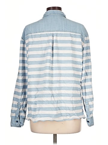 Pashmina Long Sleeve Button-Down Shirt (view 2)