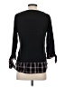 IZOD Black 3/4 Sleeve Top Size S - photo 2