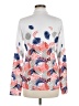 Daily Sports Tropical White Track Jacket Size M - photo 2