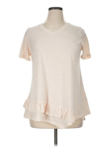 LOGO by Lori Goldstein Short Sleeve T-Shirt (view 1)