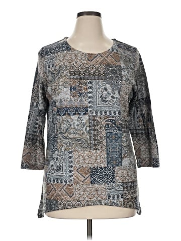 Kim Rogers 3/4 Sleeve Blouse (view 1)