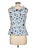 Boden Blue Sleeveless Blouse Size 10 - photo 2