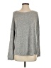 Free Press Metallic Gray Pullover Sweater Size S - photo 1