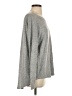 Free Press Metallic Gray Pullover Sweater Size S - photo 4