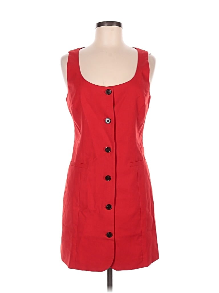 Pre-owned 1.state Casual Dress In Red