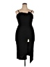 Assorted Brands Solid Black Cocktail Dress Size XXL - photo 1