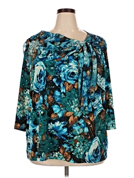 Maggie Barnes 3/4 Sleeve Blouse
