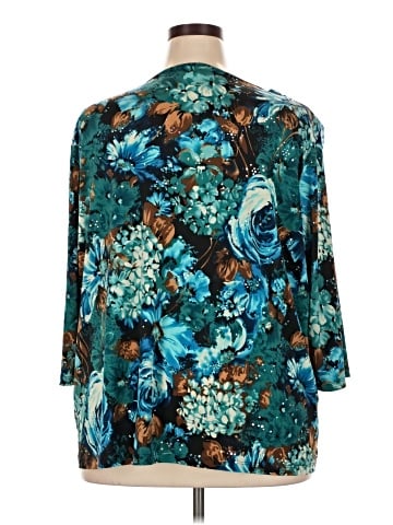 Maggie Barnes 3/4 Sleeve Blouse (view 2)