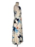 Calvin Klein Print Tan Casual Dress Size 8 - photo 4