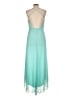 B. Smart 100% Polyester Teal Cocktail Dress Size 13 - photo 2