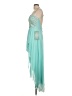 B. Smart 100% Polyester Teal Cocktail Dress Size 13 - photo 5