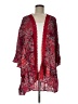 Maurices 100% Rayon Red Kimono One size (estimated) - photo 1