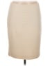 St. John Chevron-herringbone Tan Formal Skirt Size 6 - photo 1