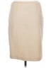 St. John Chevron-herringbone Tan Formal Skirt Size 6 - photo 2