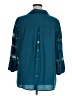 John Mark Teal 3/4 Sleeve Button-Down Shirt Size 1X - photo 2