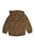 Old Navy Animal Print Brown Coat Size 3T - photo 2