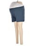 Hatch 100% Cotton Blue Shorts Size Sm Maternity (1) - photo 1