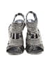 Elizabeth and James Gray Sandals Size 7 - photo 2