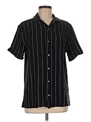 Zara Short Sleeve Button-Down Shirt (view 1)
