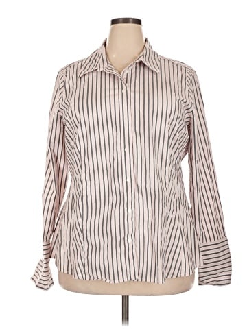 Lane Bryant Long Sleeve Button-Down Shirt (view 1)