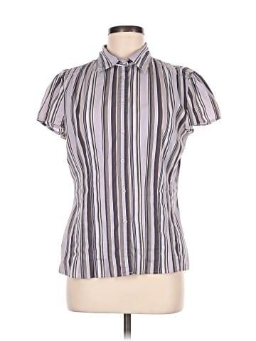 a.n.a. A New Approach Short Sleeve Blouse (view 1)