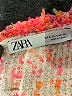 Zara Tweed Orange Jacket Size S - photo 6