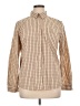 Covington Checkered-gingham Tan Long Sleeve Button-Down Shirt Size XL - photo 1