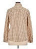 Covington Checkered-gingham Tan Long Sleeve Button-Down Shirt Size XL - photo 2