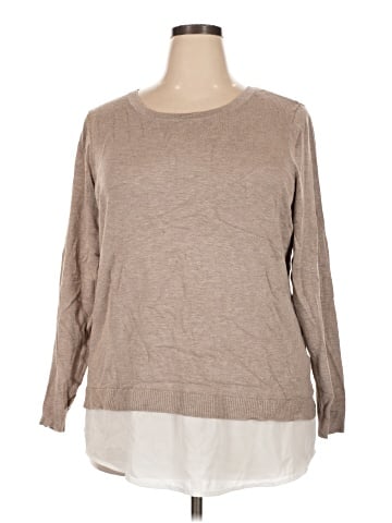 INC International Concepts 3/4 Sleeve T-Shirt (view 1)