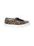 Superga Animal Print Brown Sneakers Size 8 - photo 1