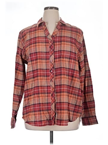 Weatherproof Long Sleeve Button-Down Shirt (view 1)