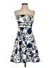 Speechless Paisley Blue Cocktail Dress Size S - photo 1