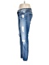 7 For All Mankind Hearts Blue Jeans Size 27 waist - photo 5