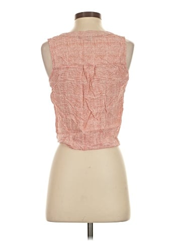Ava Christine Sleeveless Button-Down Shirt (view 2)