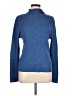 Reference Point 100% Cotton Blue Turtleneck Sweater Size L - photo 1