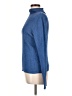 Reference Point 100% Cotton Blue Turtleneck Sweater Size L - photo 5
