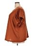 Como Blu Brown Short Sleeve Top Size 3X - photo 5