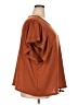 Como Blu Brown Short Sleeve Top Size 3X - photo 4