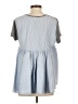 Deletta Gray Short Sleeve Top Size S - photo 2