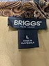 Briggs New York Paisley Brown Blazer Size L - photo 6
