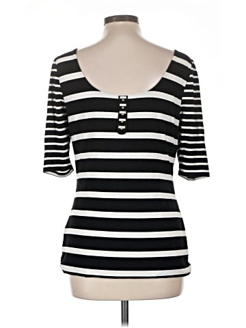 White House Black Market 3/4 Sleeve T-Shirt (view 2)