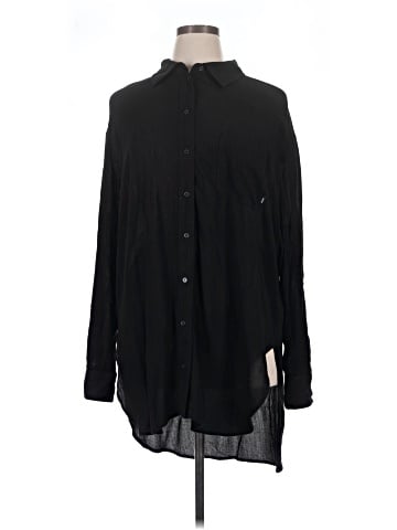 DKNY Long Sleeve Blouse (view 1)