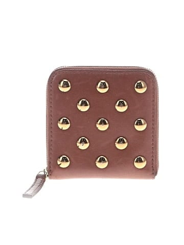 Madewell The Essential Zip Wallet in Studded Leather (view 1)