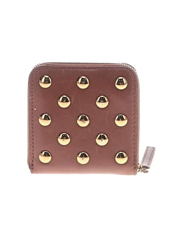 Madewell The Essential Zip Wallet in Studded Leather (view 2)