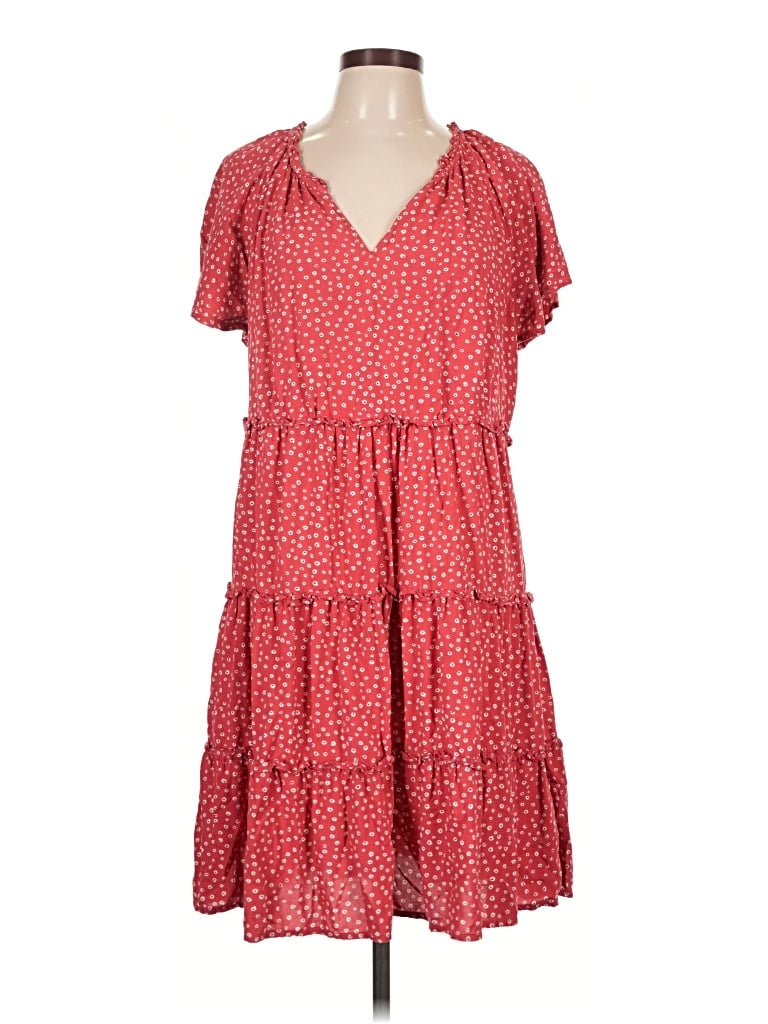 Pre-owned Beachlunchlounge Casual Dress In Red