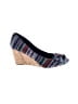 American Eagle Shoes Stripes Purple Wedges Size 9 1/2 - photo 1