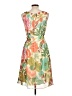 Beth Bowley Tropical Green Cocktail Dress Size 10 - photo 2