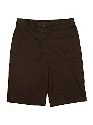 Jones New York Signature Khaki Shorts (view 1)