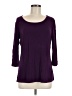 Ambrielle Purple 3/4 Sleeve Top Size M - photo 1